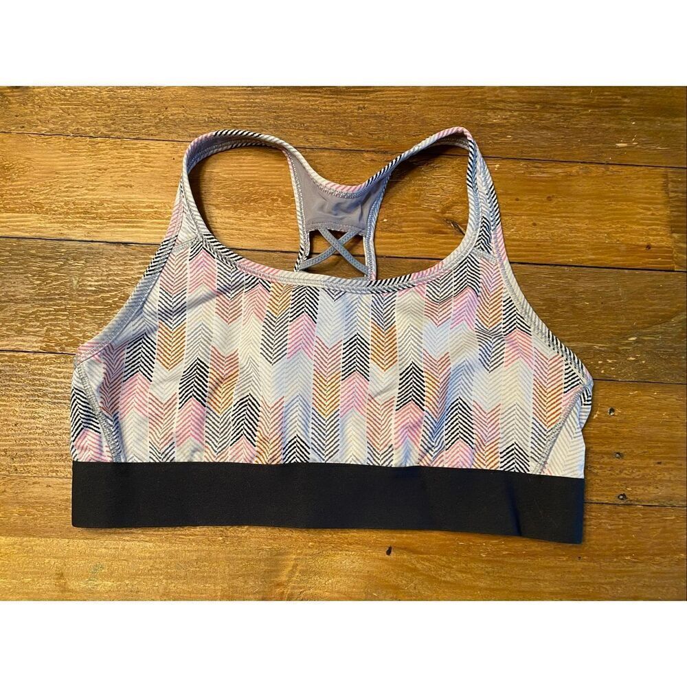 Victoria's Secret Large Victoria Sport The Player Lace Up Racerback sports bra